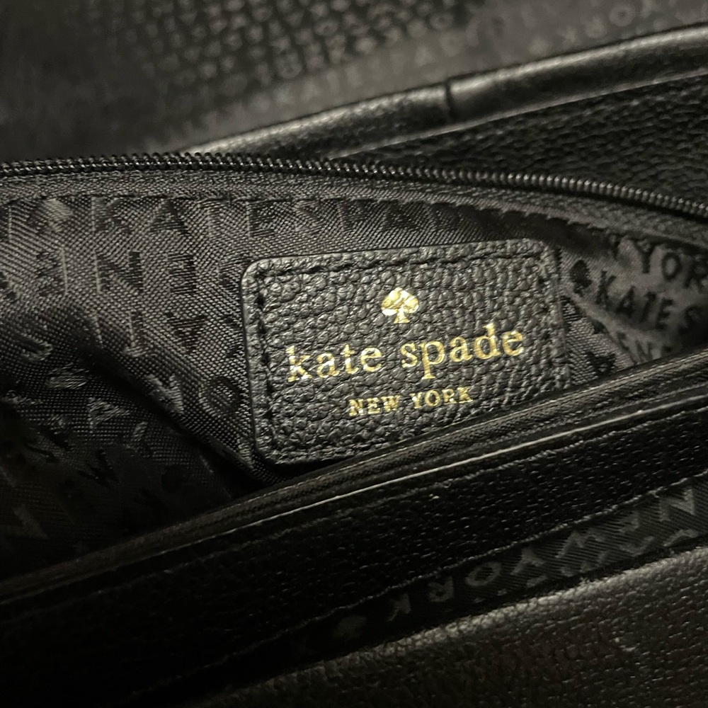 Kate Spade Cream & Black Leather bag - Picture 13 of 14